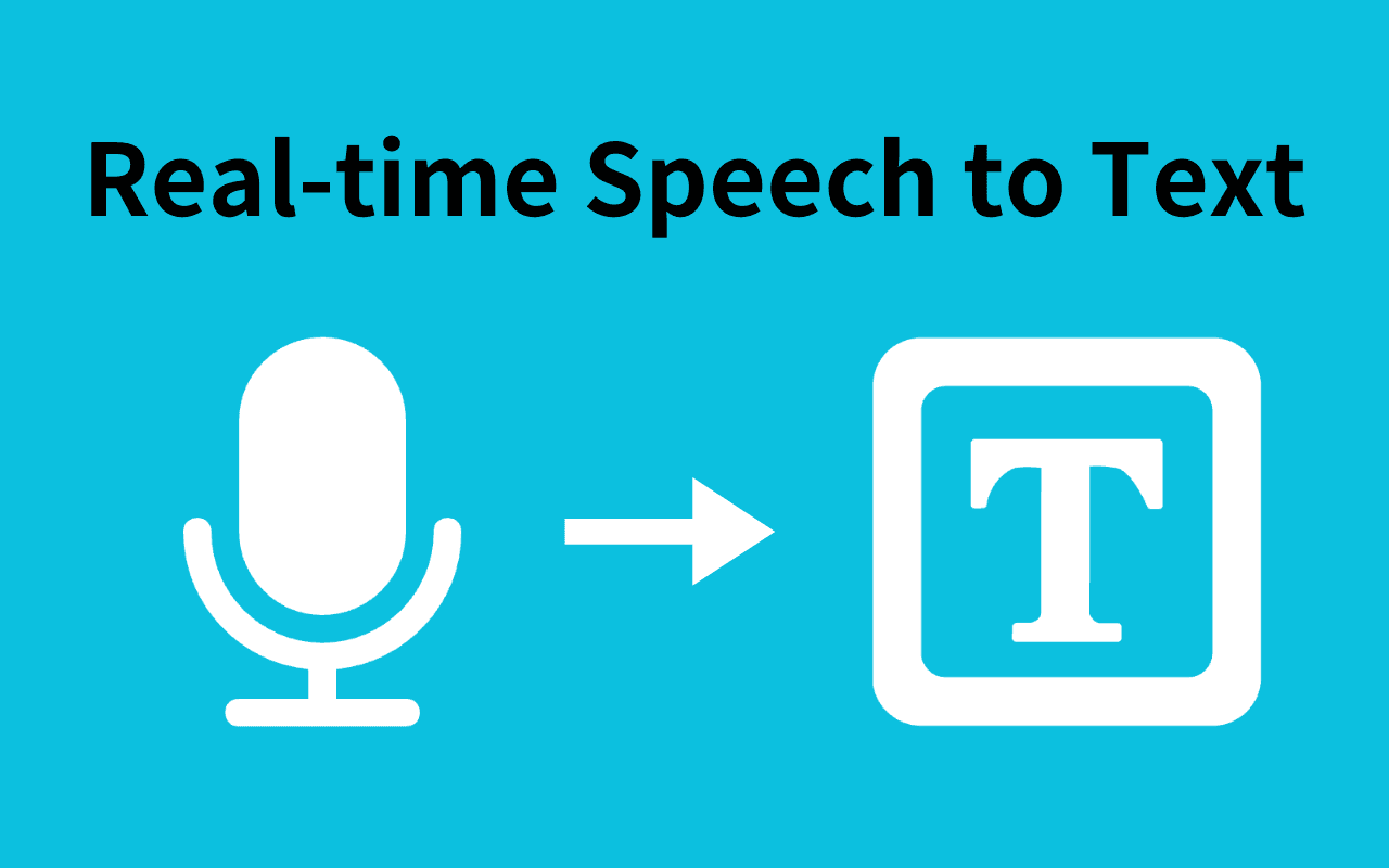 Real-time Speech to Text